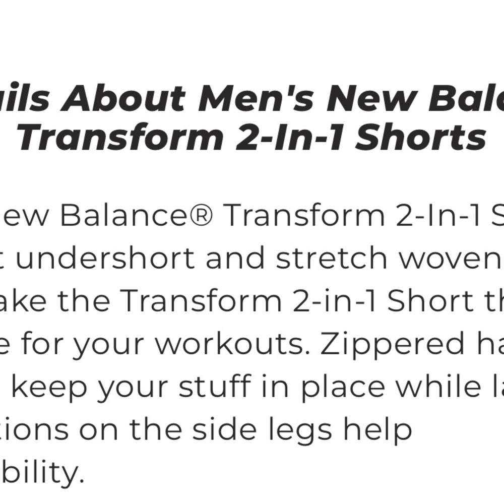 ♣️ men’s NB shorts♣️ - Picture 6 of 14